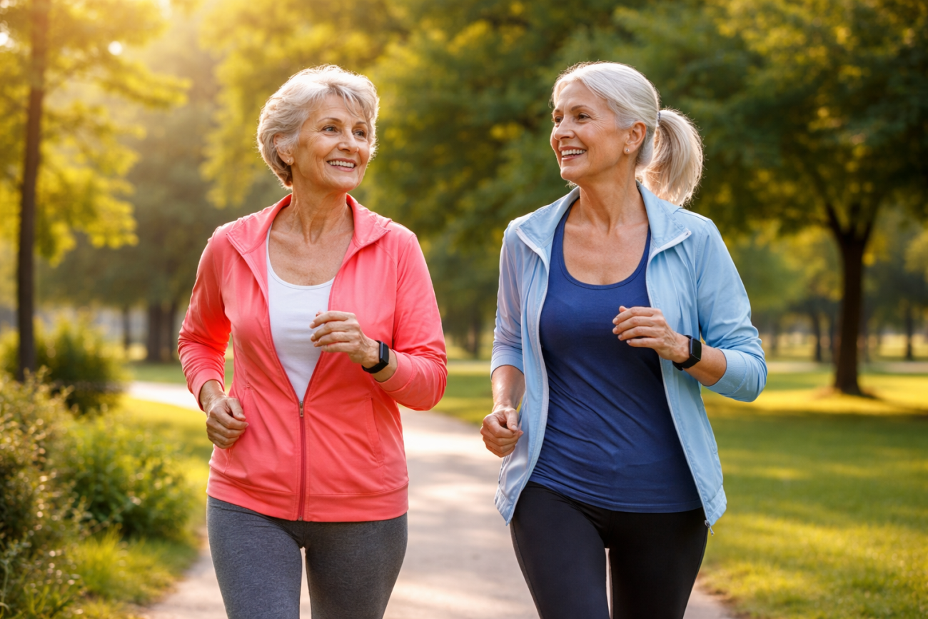 senior women weight loss